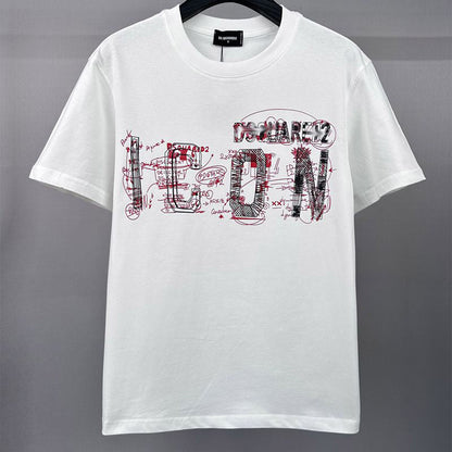 2026-12 DSQ2 New Men's Short Sleeve T-Shirt